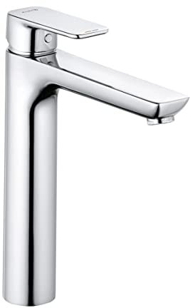 Kludi Style-402960575 Pure & Style 402960575 Robinet de lavabo avec Bec Fixe Chromé, Gris