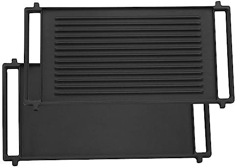 WB31X24998 Grillplatte Ersatzteile passend für WB31X24738 Ge Grillplatte, 48,3 x 25,4 cm Grillplatte für GE-Herdteile, Gusseisen-Grillplatte, kompatibel mit GE Herdplatte, Herdplatte für Elektroherd