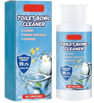 Toiletten Aktivsauerstoff Agent, WC Reiniger Extra Stark, Aktivkohle Wc-Schaum, Selbstaktivierender Schaum Toilettenreiniger, Entfernt hartnäckigste Ablagerungen wie Urinstein (150G)