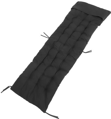 MINAOLULUS Cuscino Per Sdraio Con Legature Imbottitura Resistente Per Giardino e Patio Cuscino Da Esterno Antiscivolo Comfort e Stile Per Sedie Reclinabili Facile Da Pulire e Sicuro