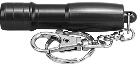 Pool Tip Shaper, Aluminum Billiard Tip Pricker Pool Stick Skin Piercing Needle Pricking Pin Pool Shaper Tip Shaper with Keychain for Help to Better Preserve Chalk (Black)