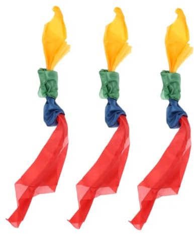 ifundom 3stücke Magischer Farbwechsel-schal Für Zaubertricks Leichtes Hautfreundliches Material Für Shows Kinderpartys Und Darbietungen