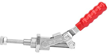 Stainless Steel Toggle Clamp, 318kg Pulling Force | Bi-Directional Quick Action, Ergonomic Handle for Machining Fixturing
