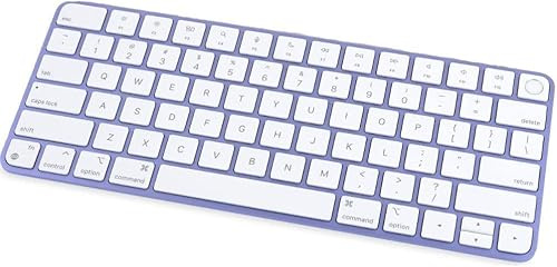 Teclado Apple Magic con Touch ID (QWERTZ Alemán) Morado (Reacondicionado)