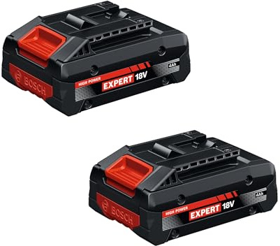 Bosch EXPERT 18V System Twinpack a prestazioni elevate EXBA18V-40 (fino a 2.000 W di potenza massima)