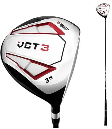 Palo de Golf Madera Gran Capacidad Hombres Mujeres Diestros #1/3/5/ Hybrid Club Golf Fairway Woods Deportes y al Aire Libre (# 3 Madera)