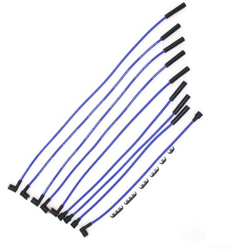 Para motores Land Rover V8 incluyendo Defender 90 110 y Discovery 3.5L 1889 1998 cables de silicona dual de alta tensión