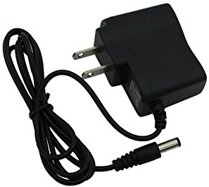 9V AC/DC Power Supply Adapter 500ma (0.5 amps) 5.5 mm*2.1 mm Tip (5.5mm OD X 2.1mm ID) - AC to DC Electric Transformer Inverter for 9-Volt DC Electronic Devices Up to 0.5amp Slim Wall Plug & LED UL