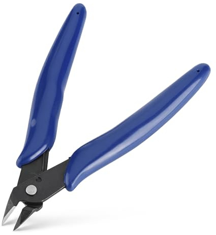 Bewinner Tronchesi laterali Tronchesi Cesoie Pinze diagonali Strumento di riparazione per l'industria elettronica, lavorazione di gioielli, modellismo