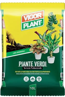 VIGORPLANT Terriccio Piante Verdi 10 Litri