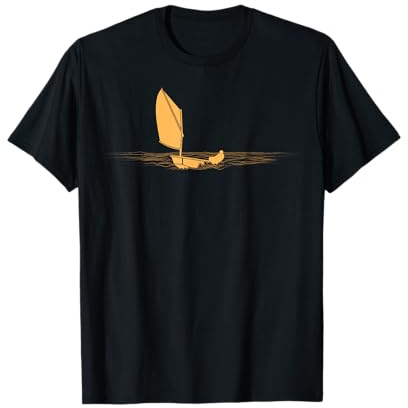 Opti Segeln Lernen Segelboot Dinghy Boot Segler T-Shirt