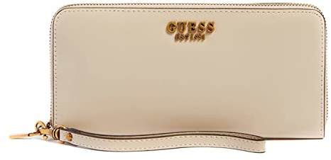 GUESS Women Laurel SLG Large Zip Around Bag, LGR