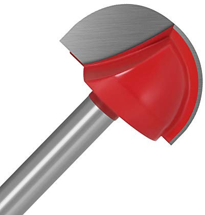 ZINCOO 1 STÜCKE 6 Mm/8 Mm Schaft Kugelfräser Runde Schaftfräser Hartmetallfräser CNC Fräser Fräser Holzbearbeitungswerkzeuge (Size : 6X30mm)