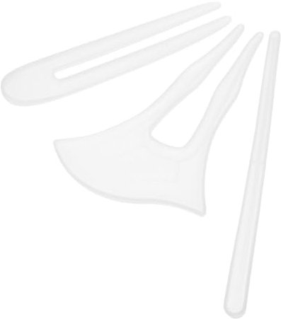 SEWACC 9stücke Teiliges Silikon Haarnadel Gießform Epoxidharz Silikonform Für Schmuckherstellung Chopstick Haarnadel Einzelhaarnadel Klassische Haarspange Für Kreative Und