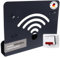 foto-kontor Wandhalterung kompatibel mit AVM FRITZBox Modem Router mit Kabelmanagement 7690 7590 7590 AX 6660 Cable 7530 5530 8850 6850 6660 6890 7490 schwarz