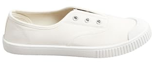 Yours - Canvas Slip On Trainers in Wide E Fit - Women's