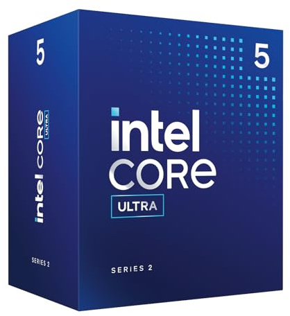 Intel® Core™ Ultra 5 per sistemi processore desktop 235, 14 núcleos 6 P-cores + 8 E-cores fino a 5.0 GHz, 5 235