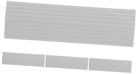 VALICLUD 4pièces Rampe De Seuil pour Robot Nettoyeur Antidérapante pour Portes Et Marches Compatible