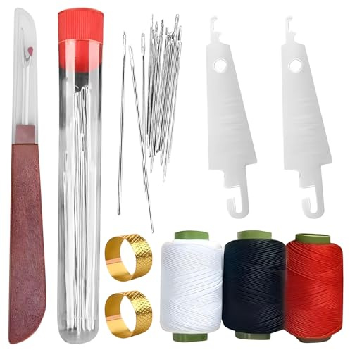 Conjunto De Herramientas De Costura De 37 PC | Kit De Aguja E | Agujas Coser Acero Inoxidable Con Rostro Aguja Y Coser | Kit De Cosers Múltiples Para Principiantes Y Amantes Del Bricolaje