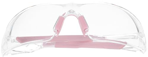 POPETPOP Lunettes de Sécurité Coupe-Vent Transparentes Anti-Poussière et Anti-Buée Protection Industrielle Légère pour Moto et Chantier Lunettes de Protection Projections Confort