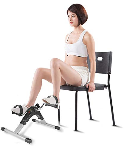 TureFans Beintrainer, Minibike Heimtrainer, Pedaltrainer, mit LCD-Monitor