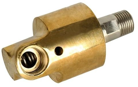 KOSBO HD10 DN10 3/8 Zoll Drehgelenk 360 Drehgelenk Wasser Luft Öl Drehkupplung Spray Universalanschluss Messing Rotation Union(Right Thread)