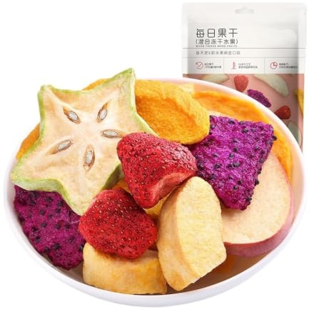 30 G Blandad Frystorkad Frukt – En Livlig Blandning Av Smaker For En Uppfriskande Behandling. Njut Av Detta Läckra Fruktmellanmål!(4bag)