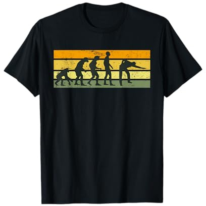 Snooker Billard Evolution Affe 8-Ball Billardspieler T-Shirt