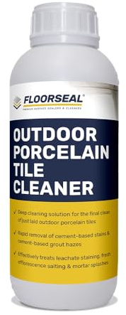 Outdoor Porcelain Tile Cleaner - Perfect for Newly Laid Patios (1 Litre)