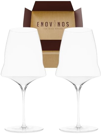Pack 2 Copas de Cristal Josephine No 3 para Vino Tinto - Josephine Winewing - Mejor Selección ENOVINOS