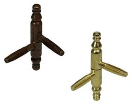 10PZ CERNIERE ANUBA BAROCCO IN ACCIAIO - ? mm.13 mod.131 (E.00131.13.03) ott.verniciato