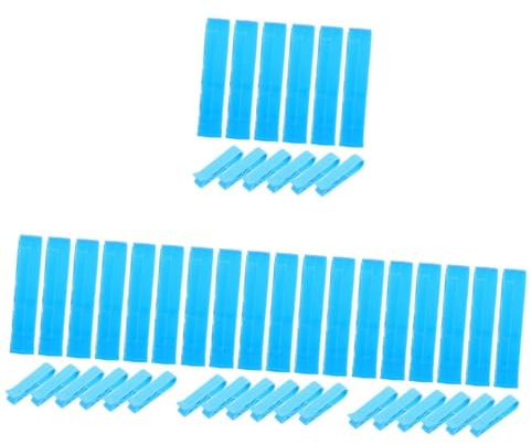 Amosfun 400pcs Heavy Duty Refuse Sacks Trash Bag Clips for Garbage Bin Plastic Waste Can Clamps