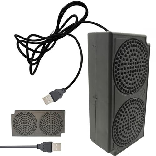 CTRICALVER Altavoces y Altavoces Portátiles, 3W 8 Ohm, Ohm 5V, Puerto de Alimentación USB, Compatible con la Mayoría de Dispositivos Electrónicos, Sistema de Audio Integrado + Amplificador