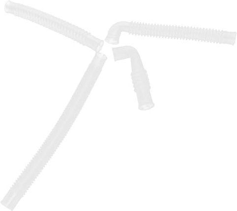 FELTECHELECTR 4 Stück Waschmaschinen Wassereinlass Pvc Schlauch 1,5cm Durchmesser Flexibel Langlebig Waschmaschinenzubehör Für Automatische Geräte
