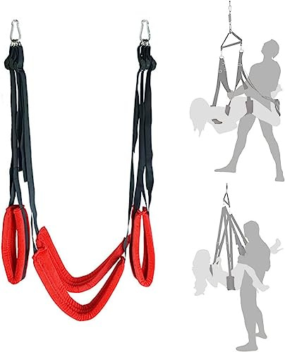 Amor Columpio Juguete Sexual para Parejas Adultos BDSM Columpio Sexual Sling Columpio Sexual con Acolchado Suave Columpio Sin Otras Herramientas