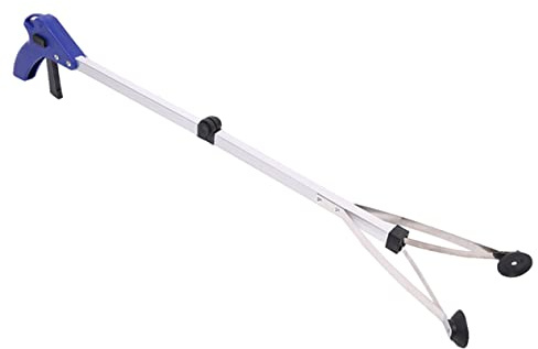 KOCKSHION Recogedor de Basura Plegable Pinza de Agarre Fuerte de Aleación de Aluminio para Facilitar la Recogida de Residuos en Jardín y Hogar