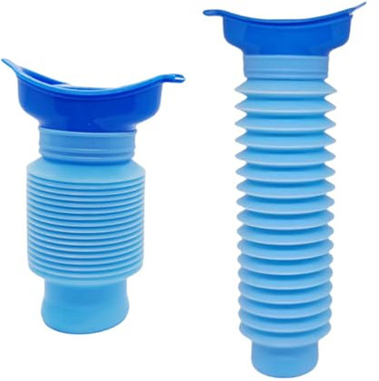 2 Pack Pee Bottle for Men and Women, Portable Urinal Bottle Set for Travel, Collapsible Design with 750 ml Capacity, Ideal for Camping, Traffic Jams, and Long-Distance Driving