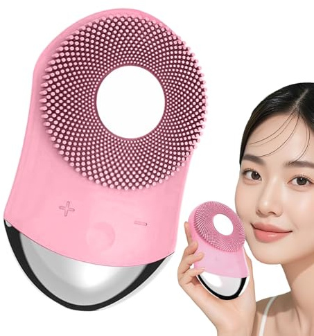 Spazzola elettrica per il viso – Spazzola per la pulizia del viso, in silicone, per donne con pelle sensibile, casa, palestra, salone di bellezza