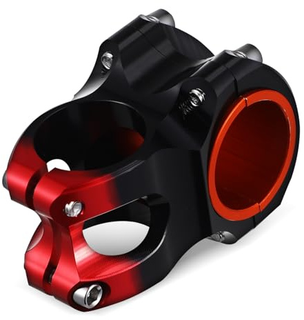 Attacco Manubrio Bici Corto Ultra Leggero in Lega di Alluminio 31.8*35mm