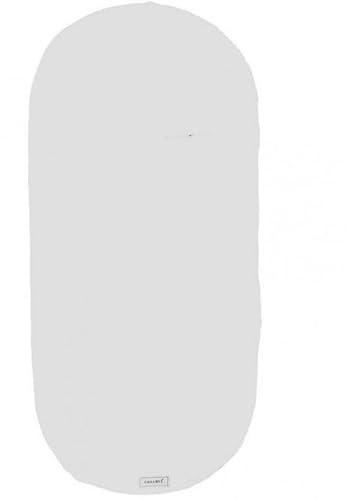 Cosamui Bajera algodón 100% colchón del capazo - Universal - Funda Universal capazo para bebé (Blanco)