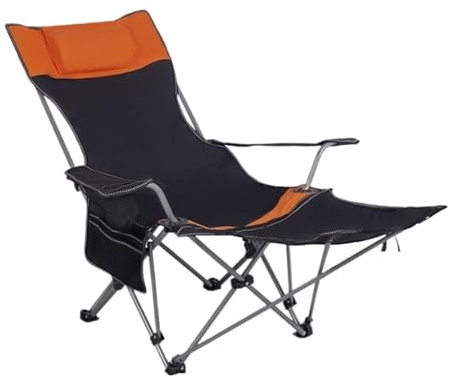 OPIGJUFD Silla de Director Plegable Sillón Plegable for Exteriores, portátil, Ultraligero, for Pesca, Camping, Almuerzo, Director, Playa(B Black)