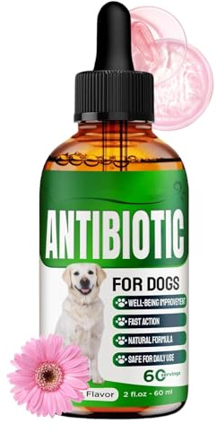 Tosse per Cani - 60ml di Lenitivo Naturale per la Gola | Integratore per Tosse del Cane - per Starnuti, Alito, Naso, Cuccioli e Cani di Piccola, Media e Grande Taglia