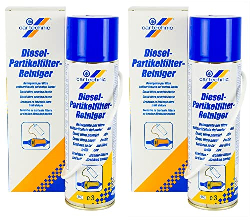 CARTECHNIC 2X Dieselpartikelfilterreiniger Rußpartikelfilter Regenerator 400 ml
