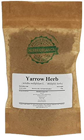 Herba Organica Yarrow Herb - Achillea Millefolium L - Herbal Tea (50g)