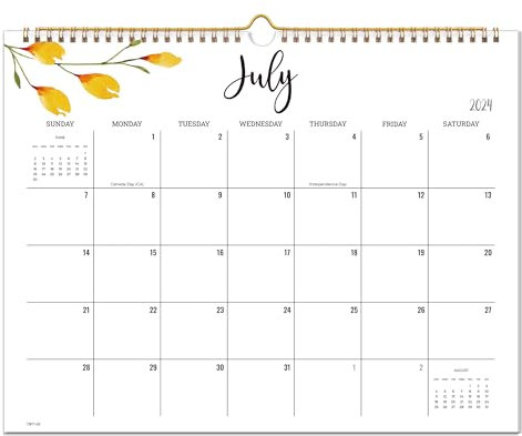 Cabbrix 2026 Wall Calendar, 18 Monthly Calendar Runs from Now to June 2027, Home Schooling Planner for Family and School, Wirebound,15 x 12 Inches