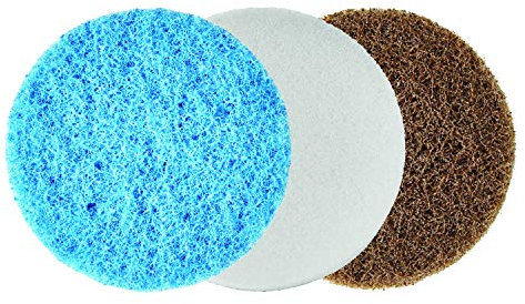 Dremel: Lot de 3 disques de Nettoyage pour Dremel Versa (1x Anti-Rayures, 1x en Mousse, 1x Disque microabrasif)