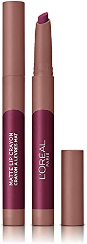 L'Oréal Paris Infallible Matte Lip Crayon Lippenstift, 107 Sizzling Sugar, 30 g