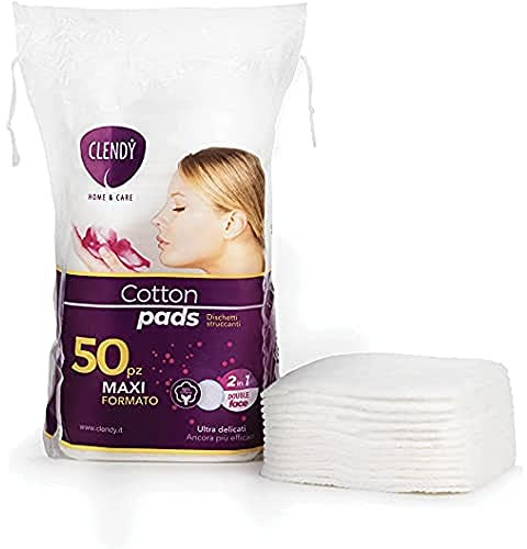 Clendy - Maxi Make-up-Entferner - 1 Packung mit 50 Stück