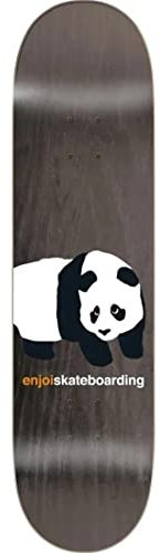 Skateboard Deck Peekaboo Panda 8.0 x 31.62 Grau