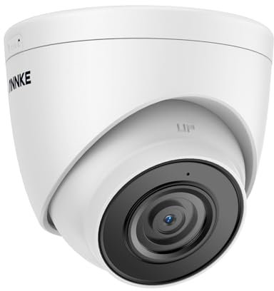 ANNKE Telecamera di Sorveglianza per Esterni, Telecamera PoE 3K con Rilevamento Persone/Veicoli, Telecamera IP con Registrazione, Visione Notturna EXIR 2.0, Impermeabilità IP67, Accesso Remoto